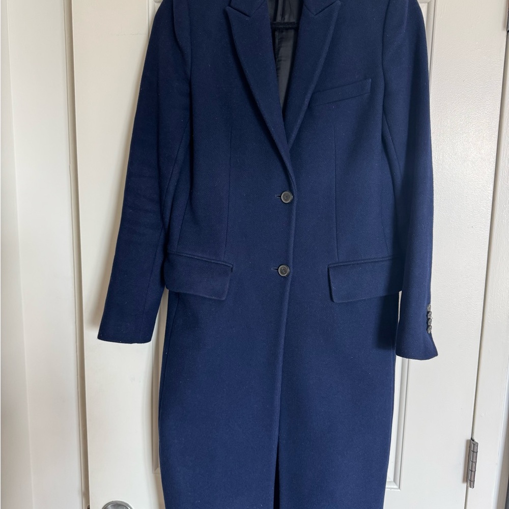 Zara Navy Blue Women's Coat
